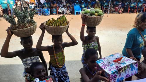 INAUGURATION ECOLE AGBATA