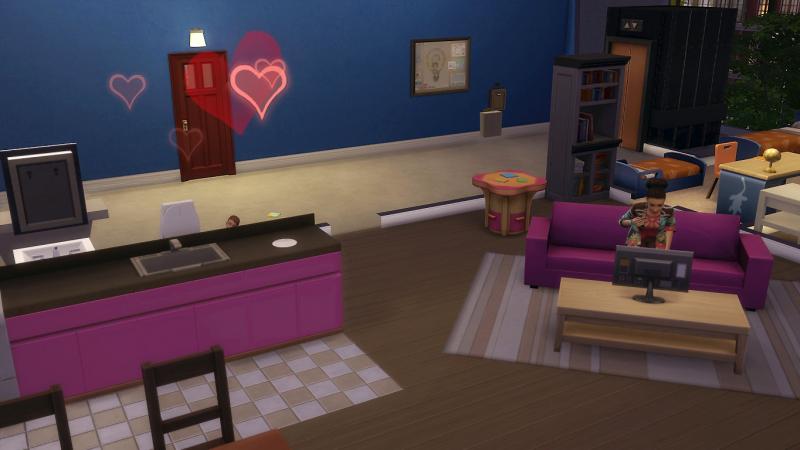 Semaine 2 - Quartier San Myshuno - Foyer Pizzazz