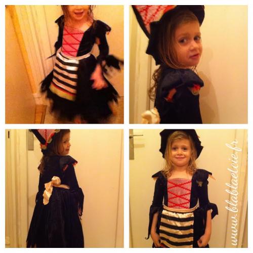 Le déguisement  de Minipuce pour Halloween