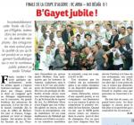 Finale MO Béjaia - RC Arbaâ 1-0 