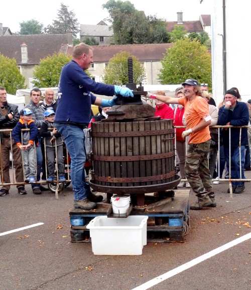 Fête 2016 de la pomme à Laignes...