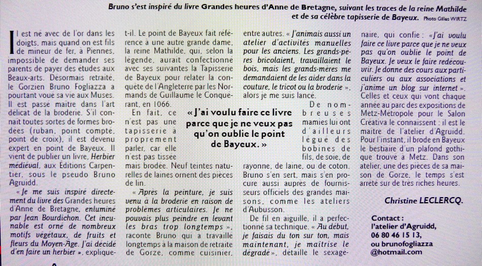 Bruno Agruidd et le Moyen Age