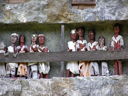 Indonesie Tau Tau Tona Toraja Sulawesi