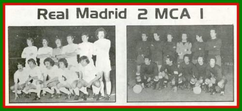 Le MCA hôte du REAL Madrid