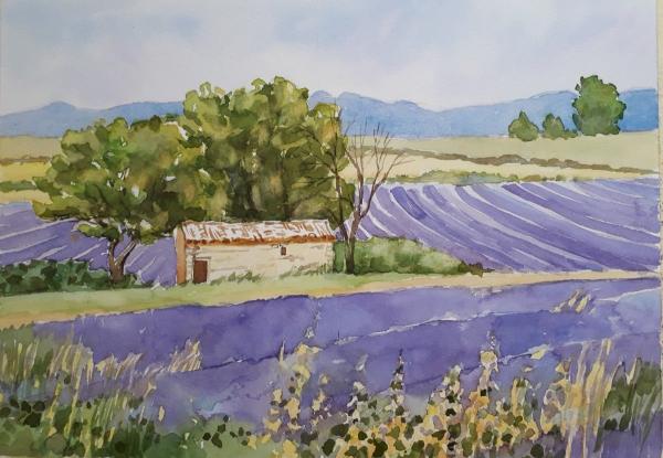 Aquarelles de : Christiane Prévost