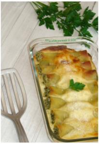 CANNELLONI  AUX ÉPINARDS ET RICOTTA