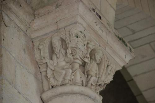 L'église de Gargilesse, les chapiteaux