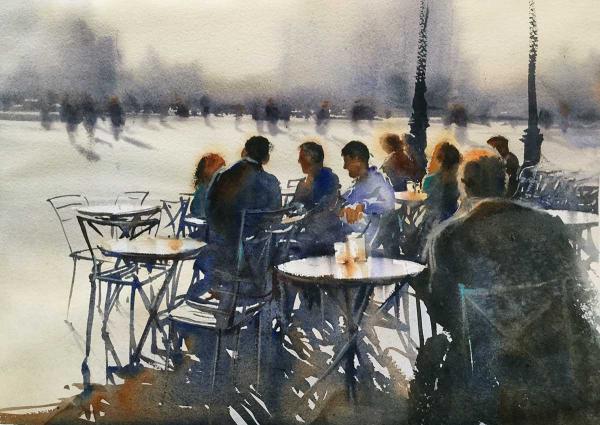 Aquarelle de Thierry de Marichalar