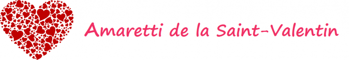 Amaretti de la Saint-Valentin