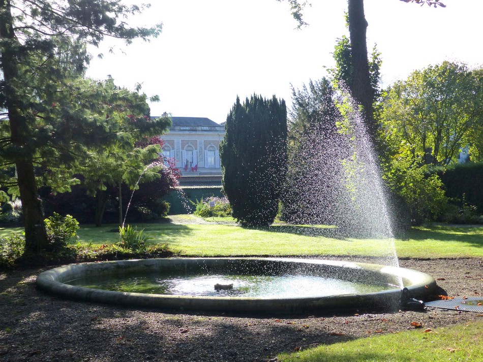 Le parc de l'hôtel préfectoral de la Somme