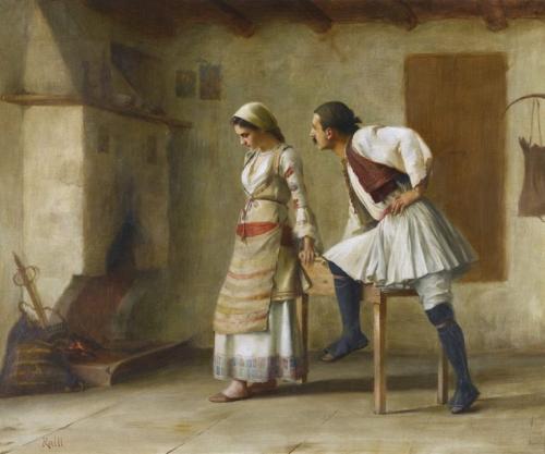 Theodoros Rallis (Theodore Jacques Ralli) : portraits de femmes * Θεόδωρος Ράλλης