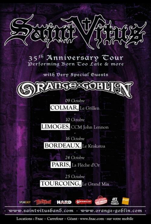 SAINT VITUS_French Tour 2014