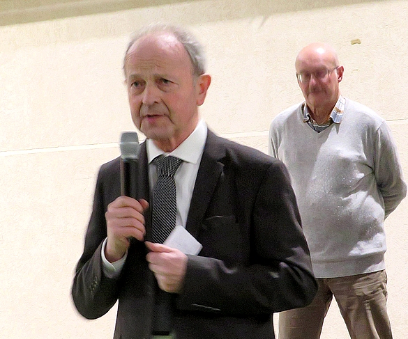 Jérémie Brigand, Président de la Communauté de Communes du Pays Châtillonnais , a présenté ses vœux aux habitants du territoire