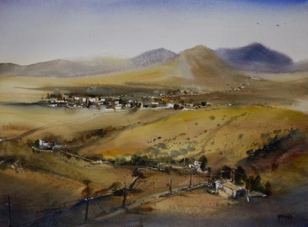 Aquarelle de Thierry de Marichalar