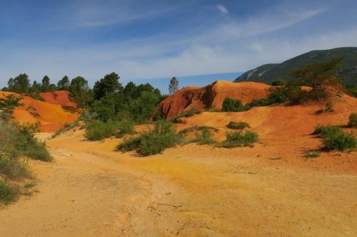 Visite du Colorado Provençal à Rustrel