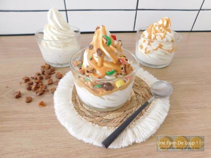 Sundae au caramel