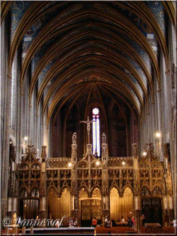 La Cathédrale Sainte-Cécile le Jubé et le Grand choeur