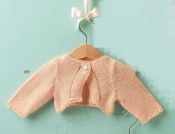 Rolande a réalisé à nouveau le cardigan-boléro