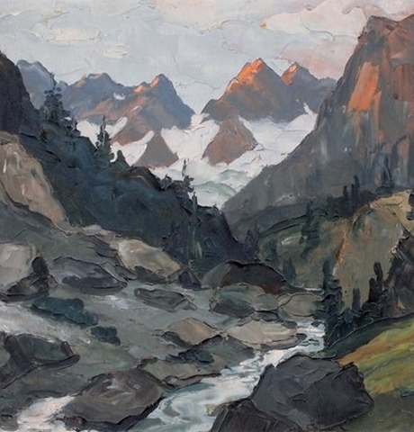 Peinture de : Lucien Poignant