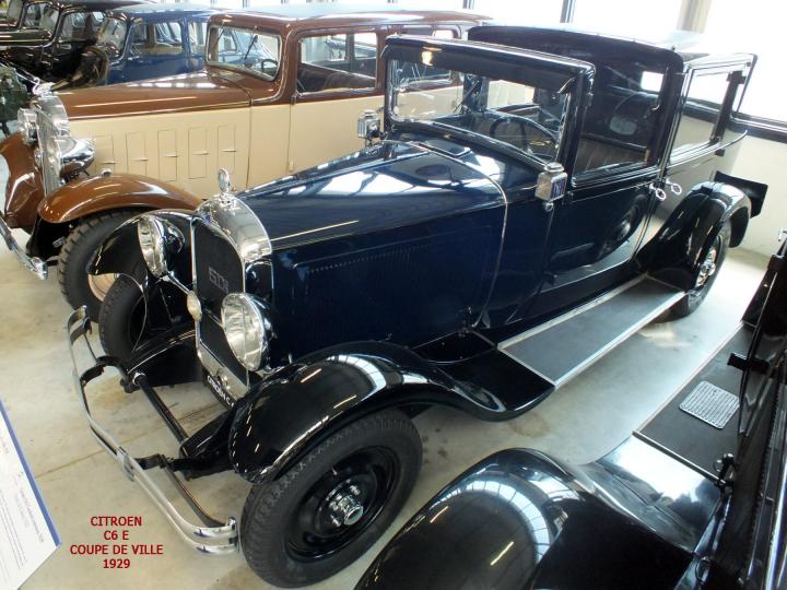 CITROEN AVANT LA TRACTION TYPES AC 6 ET C 6