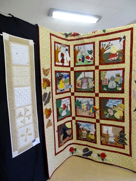 Une très belle exposition de patchwork à la MJC Lucie Aubrac