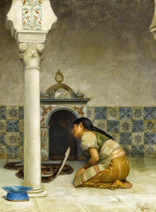 Theodoros Rallis (Theodore Jacques Ralli) : portraits de femmes * Θεόδωρος Ράλλης