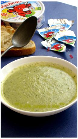 SOUPE COURGETTE VACHE QUI RIT
