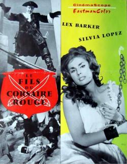 LE FILS DU CORSAIRE ROUGE BOX OFFICE FRANCE 1960