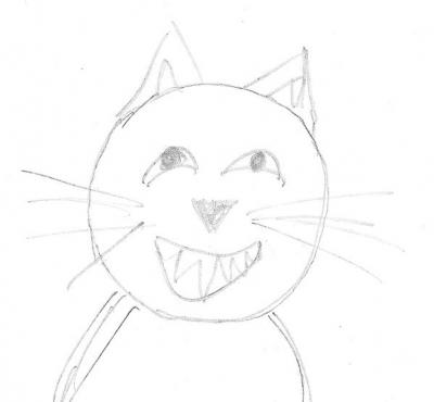 le chat croquis Sylvie 1