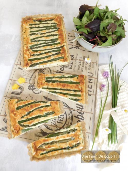 Quiche aux asperges