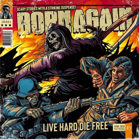 BORN AGAIN - Les détails du nouvel EP Live Hard, Die Free ; "Night Of The Beast" Clip