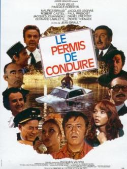 PERMIS DE CONDUIRE AFFICHE 1974