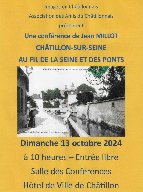 "Images en Châtillonnaisé propose une conférence sur les ponts Châtillonnais