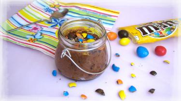 MOUSSE CROUSTILLANTE AUX M&M'S