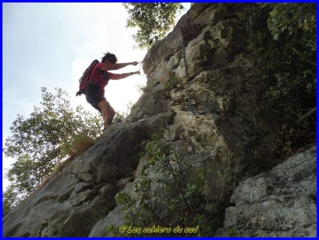 sainte Victoire, le col Saint Ser, le vallon de Bramefan
