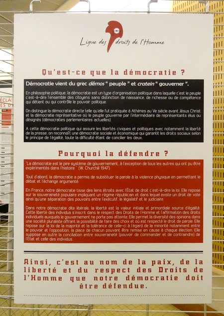 Une exposition et une conférence sur les origines de la Ligue des Droits de l'Homme