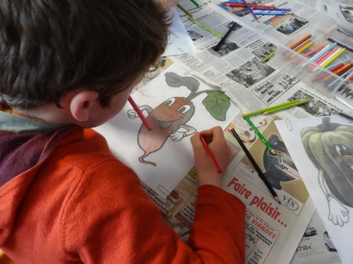 "Décore ton village !" à La médiathèque de Laignes