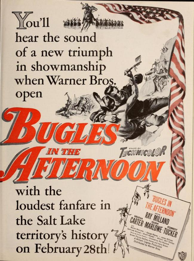 BUGLES IN THE AFTERNOON BOX OFFICE USA 1952