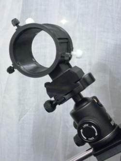 "short-legged" bracket for 50mm mini-guidescope+ ball-head dovetail adapter