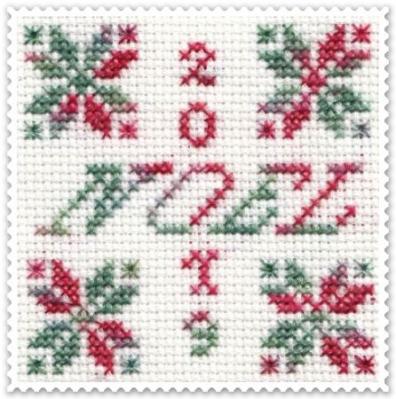 Biscornu de Noël 2019
