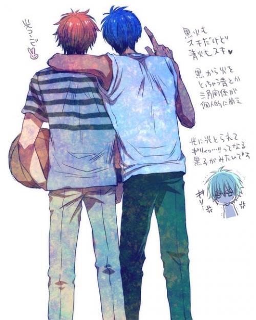 Kagami&Aomine~de dos *^*