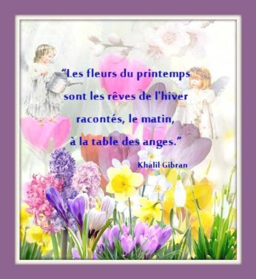 "Du bonheur au jardin" ...
