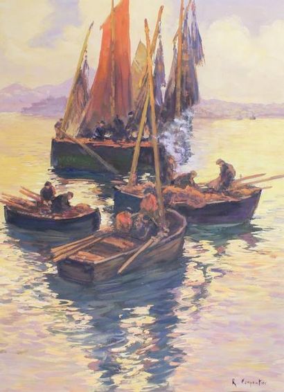 Peinture de : Renée Carpentier-Wintz 
