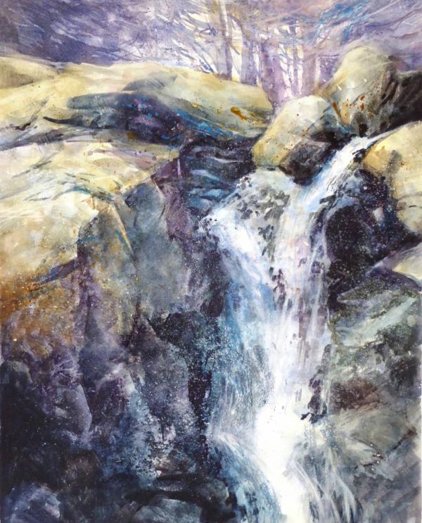Peinture d' Anne Huet Baron