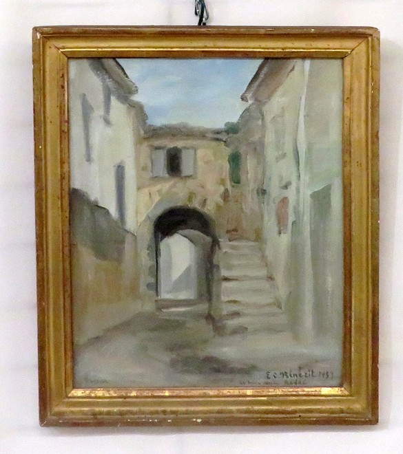 Emmanuel-Charles Bénézit, peintre réputé du XXème siècle, tissa des liens avec le Châtillonnais....