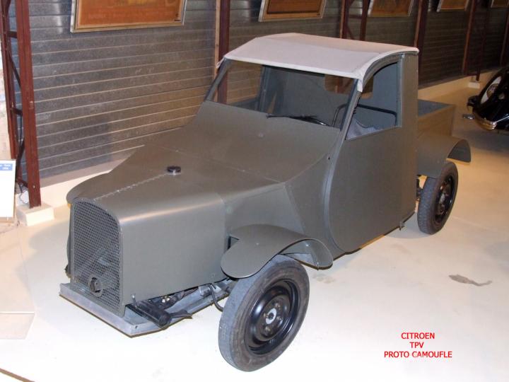 CITROEN : LA 2 CV... AVANT LA 2 CV