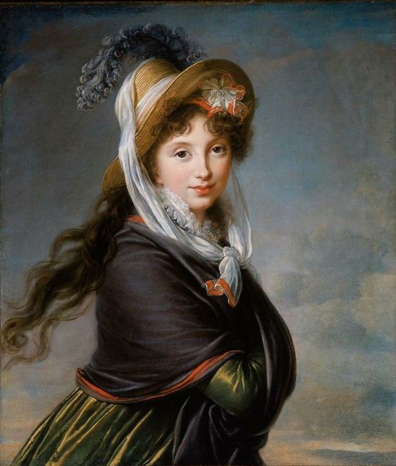 Élisabeth Vigée Le Brun - Portrait de jeune femme: 