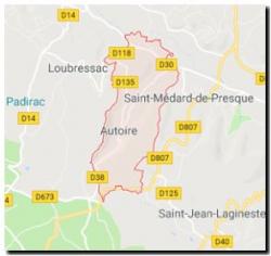 Situation locale d'Autoire
