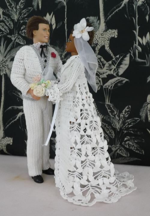 Retour sur le manteau de mariée dentelle