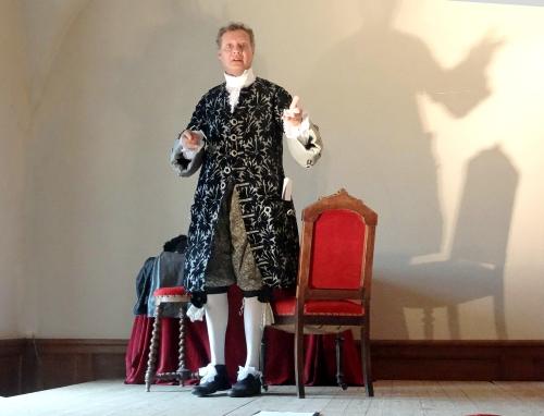 "Savinien de Cyrano, l'âme du libertin" un très beau spectacle proposé par Châtillon-Scènes à Molesme